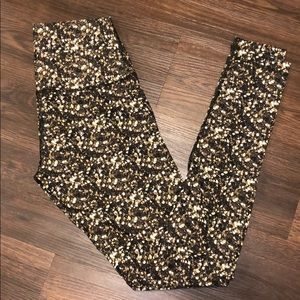 Lululemon leggings (sequin print)